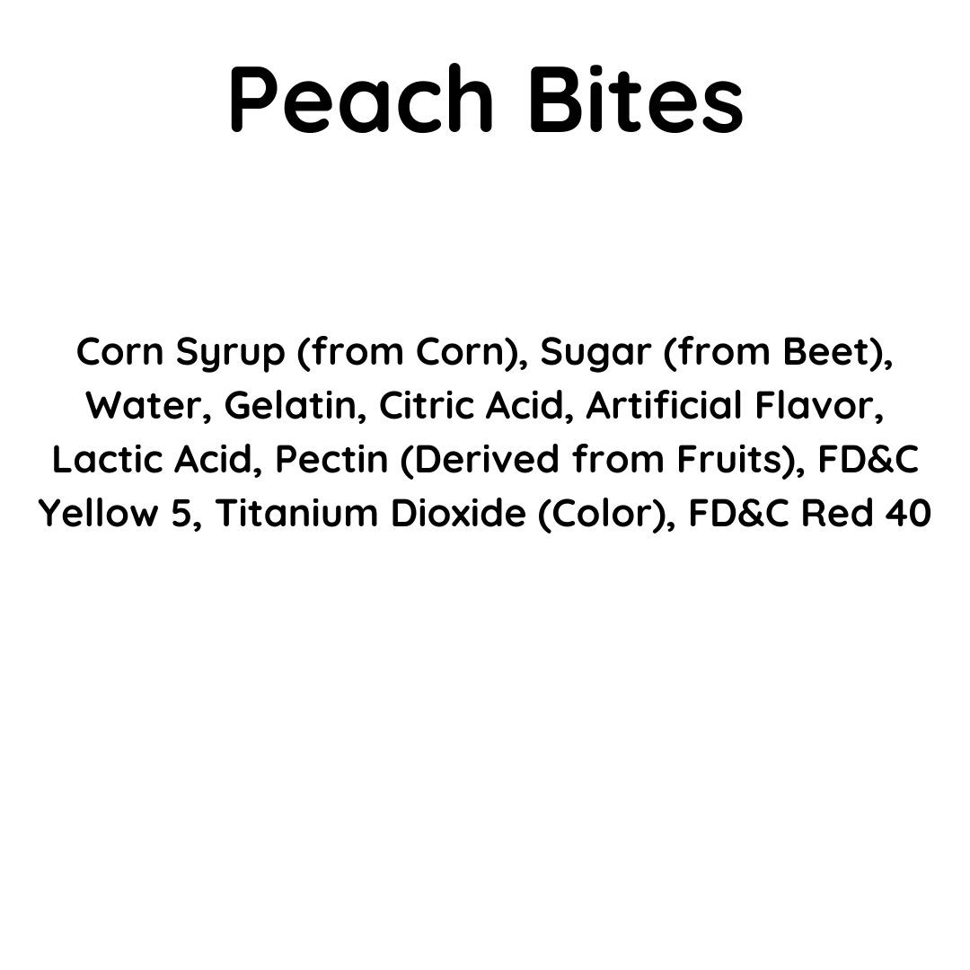 Peach Bites