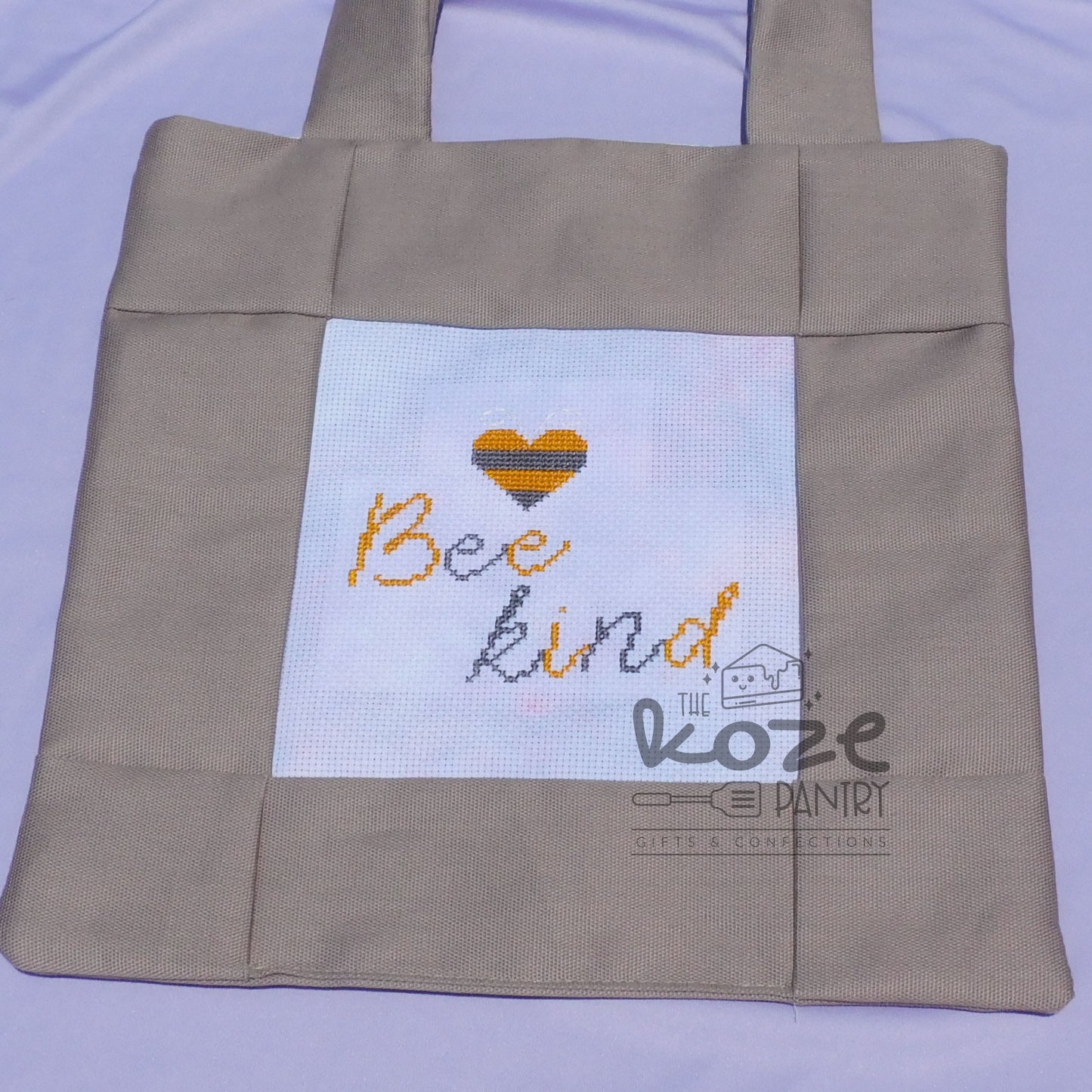 Cross Stitch Bee Kind Tote