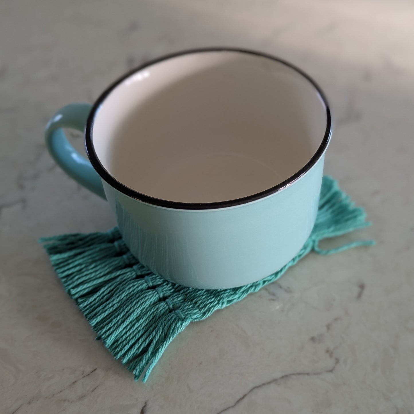 Solid Color Mug Rug