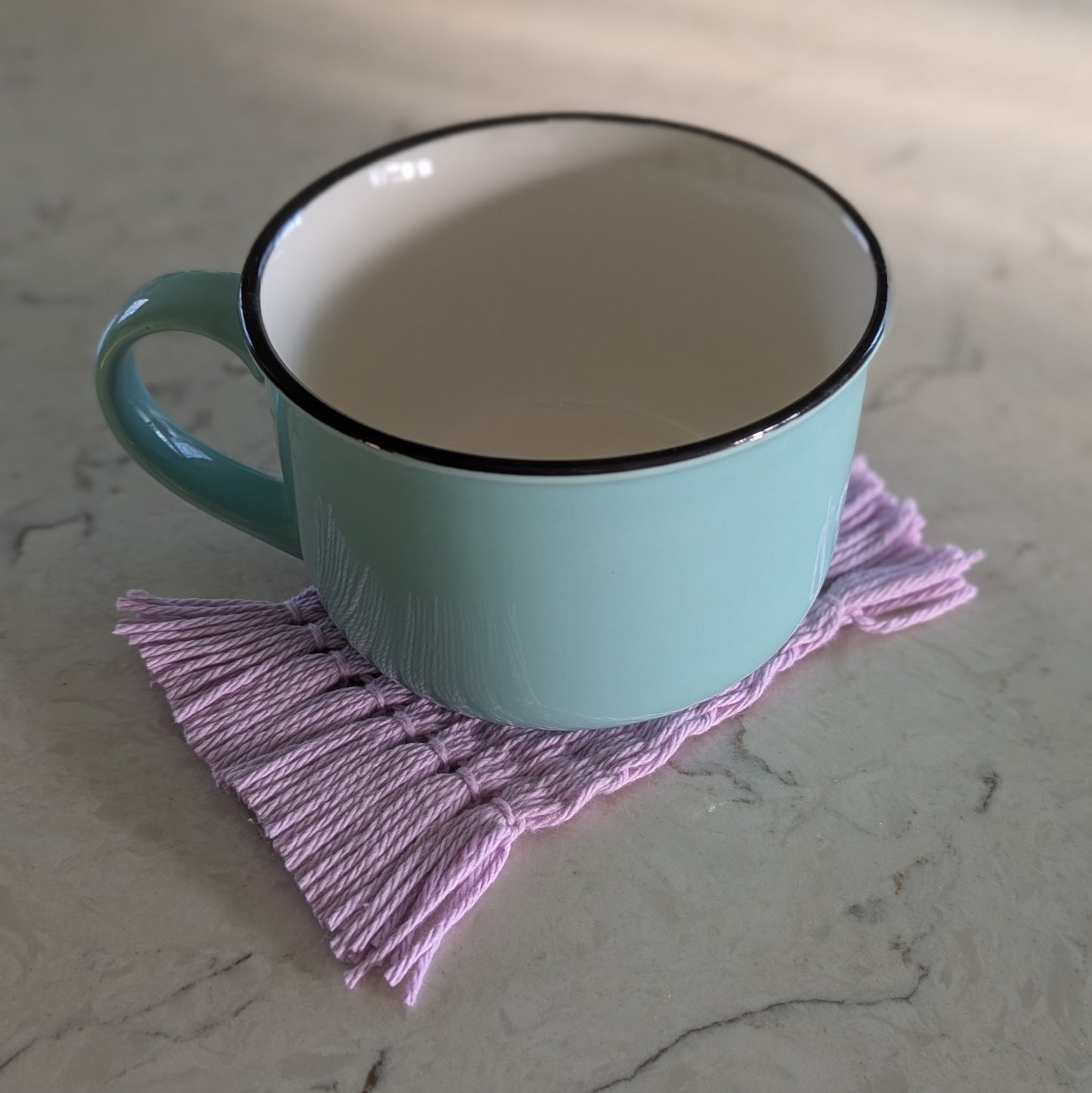 Solid Color Mug Rug