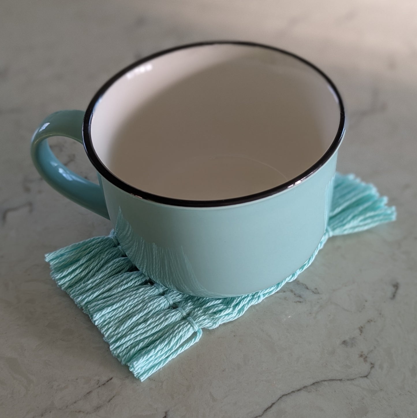 Solid Color Mug Rug