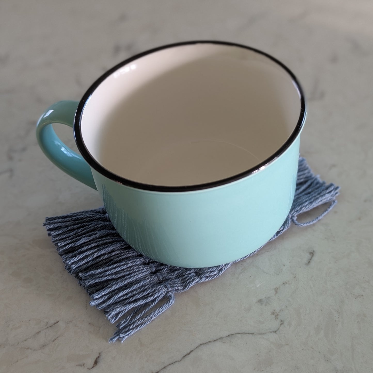 Solid Color Mug Rug