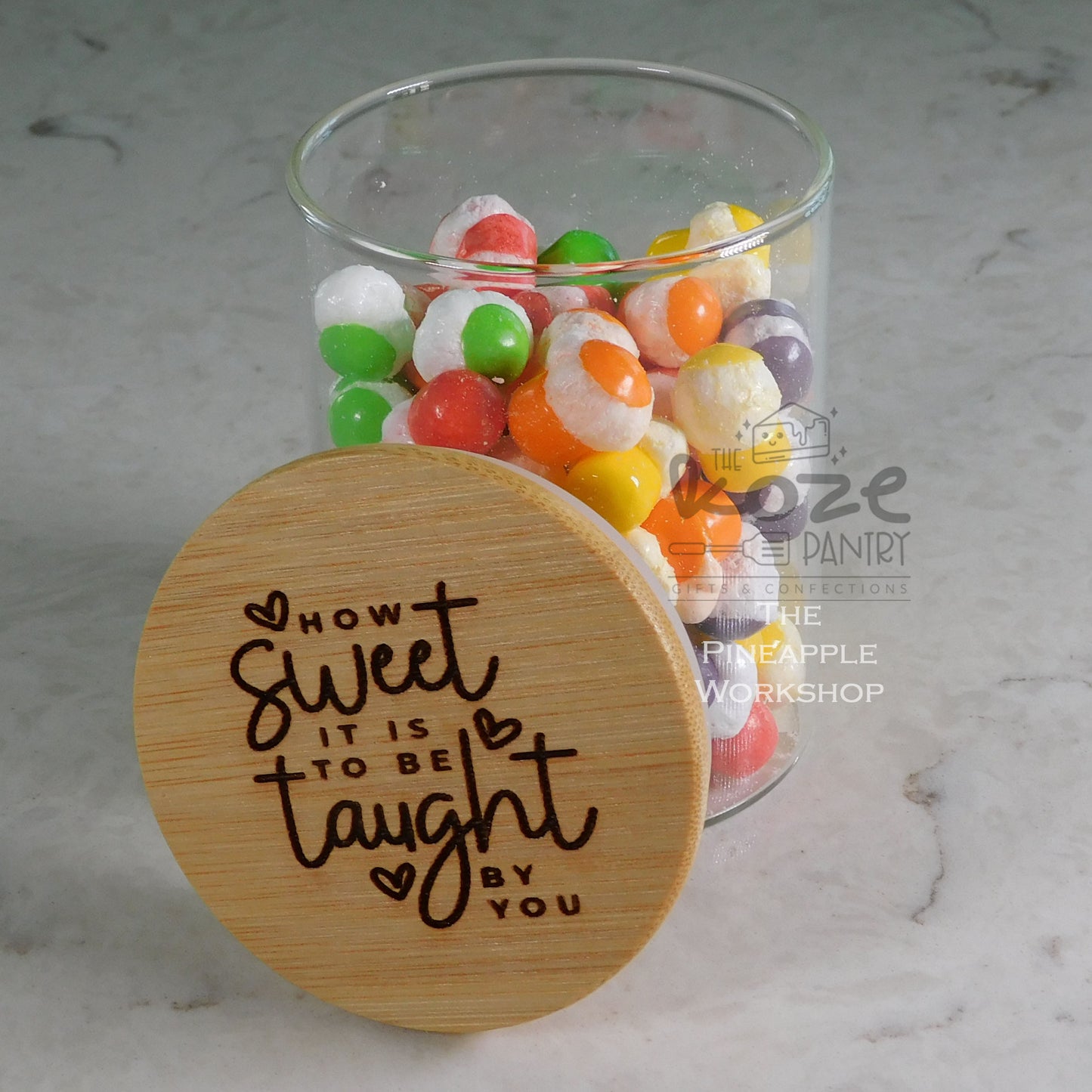 Teacher Appreciation Candy Jar