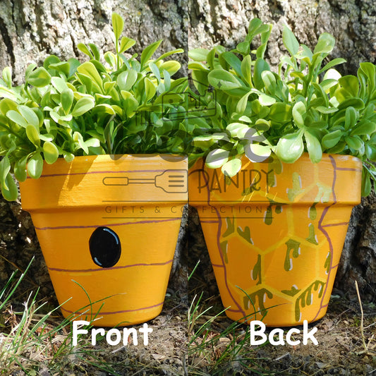 4 in Bee Hive Pot