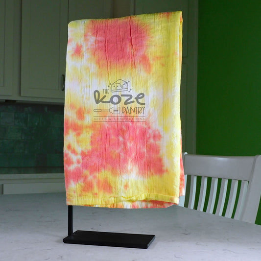 Spotted Sunshine Tie Dye Flour Sack Towel