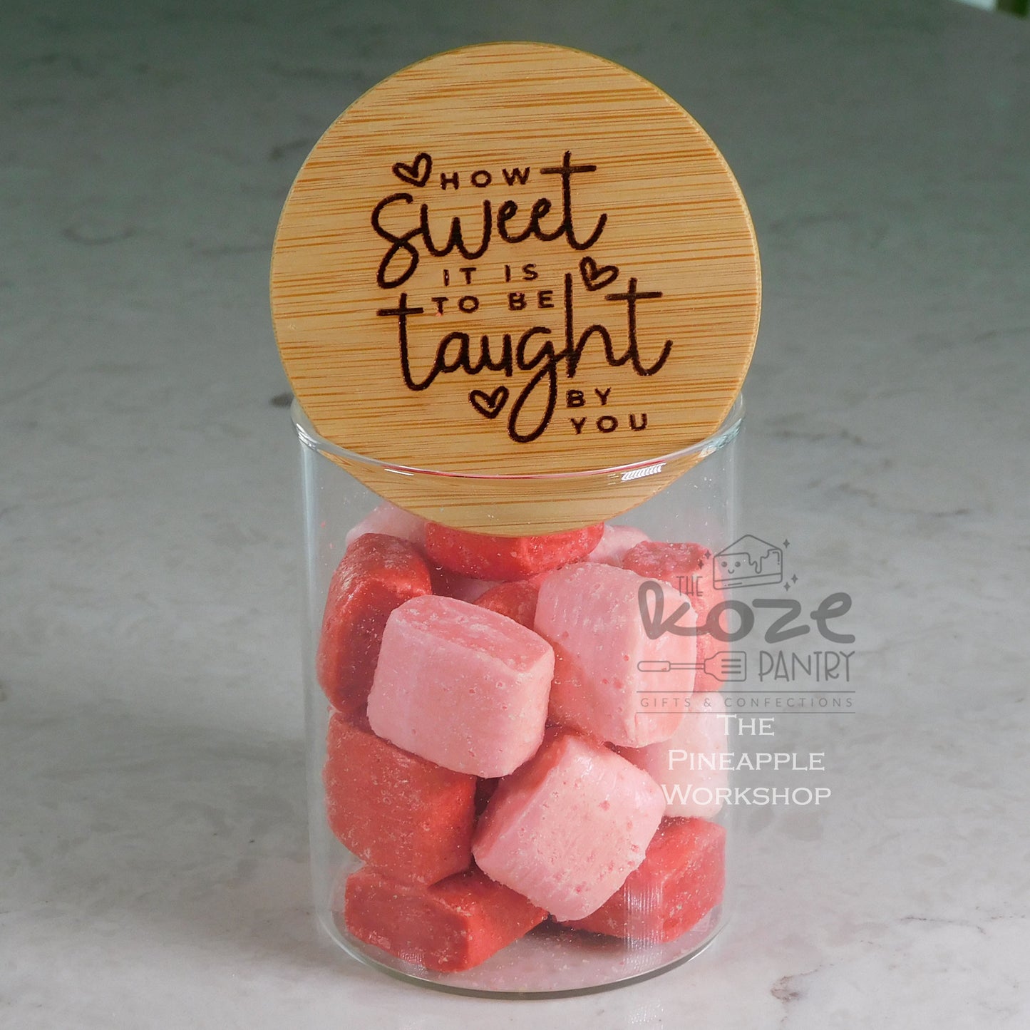 Teacher Appreciation Candy Jar