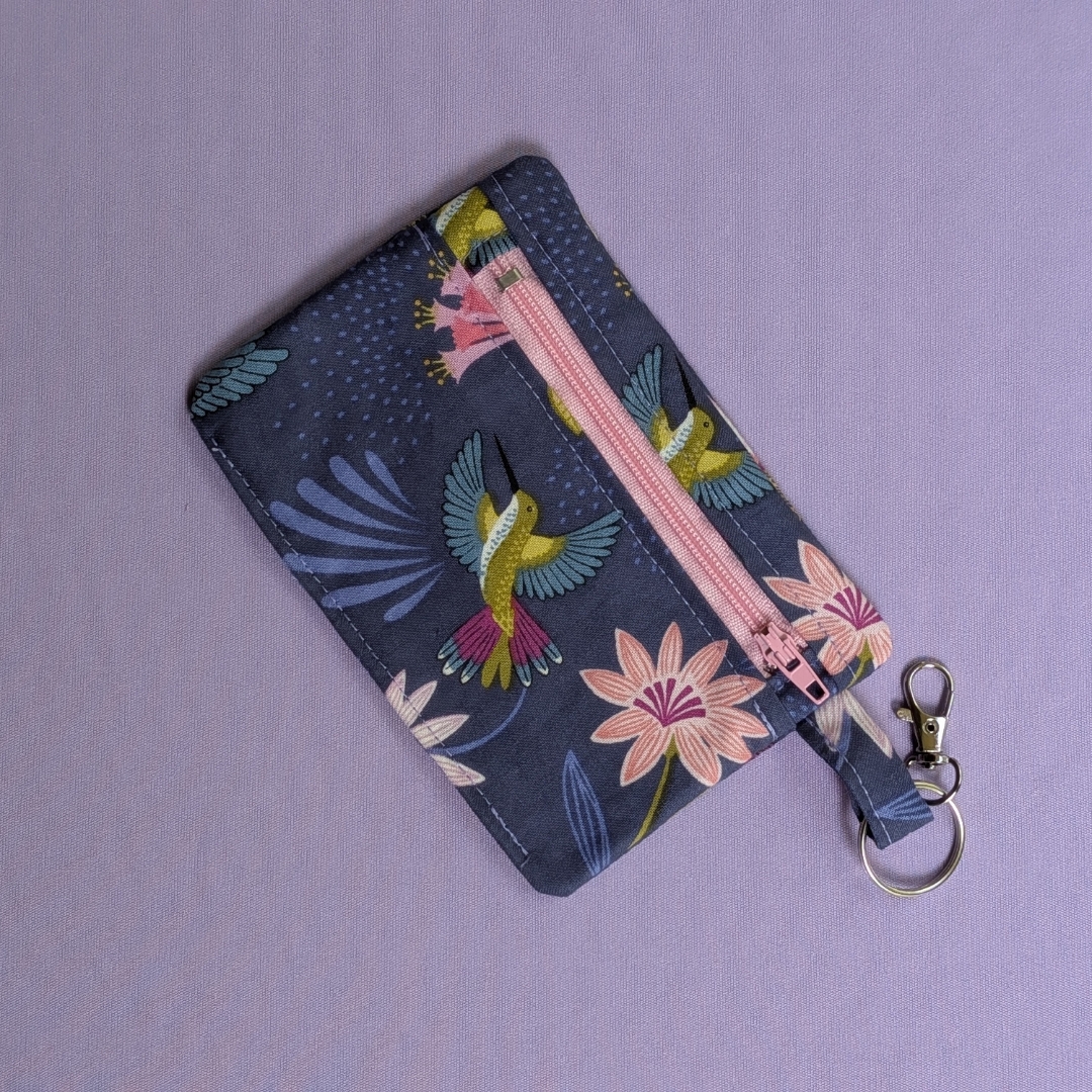 Animal & Nature Keychain Zipper Pouches