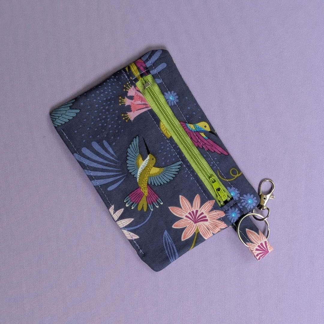 Animal & Nature Keychain Zipper Pouches