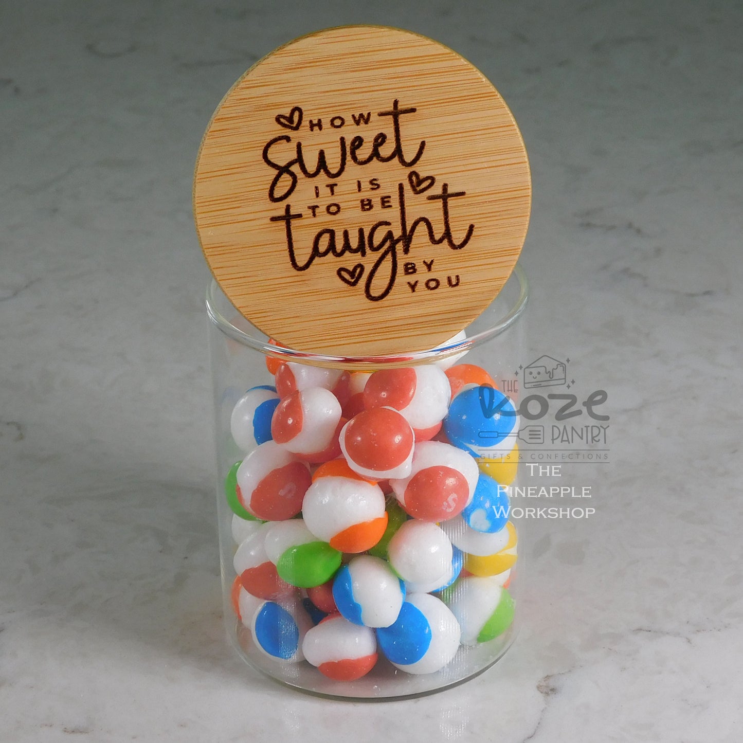 Teacher Appreciation Candy Jar