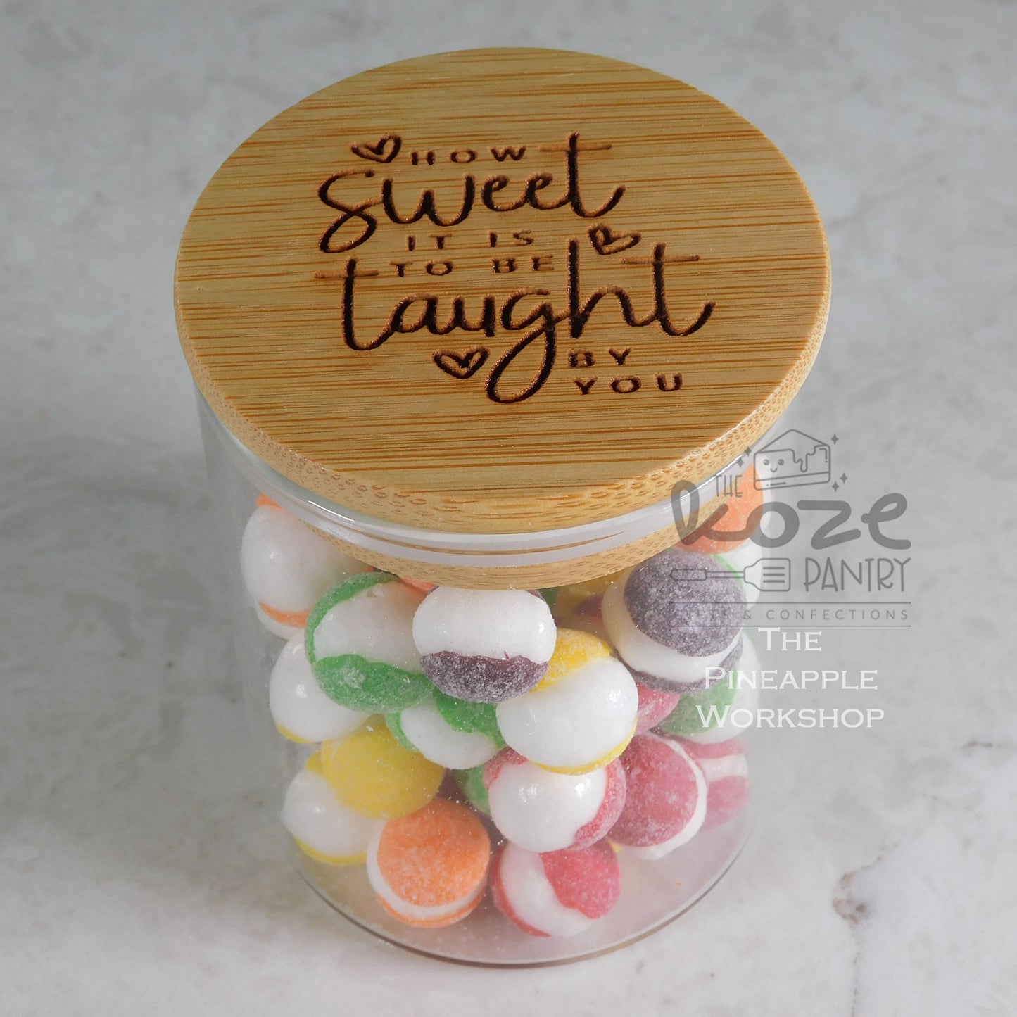 Teacher Appreciation Candy Jar