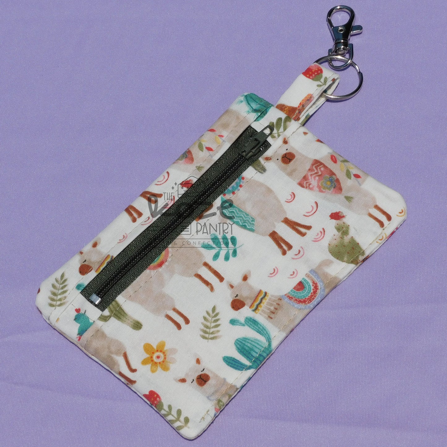 Animal & Nature Keychain Zipper Pouches