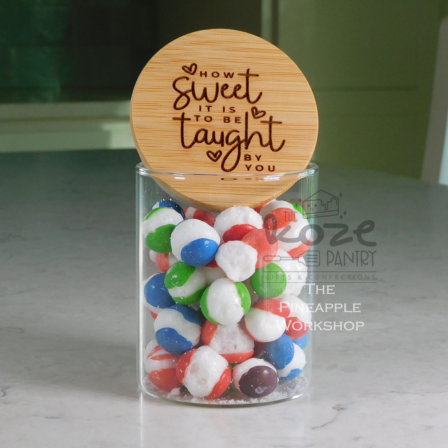 Teacher Appreciation Candy Jar