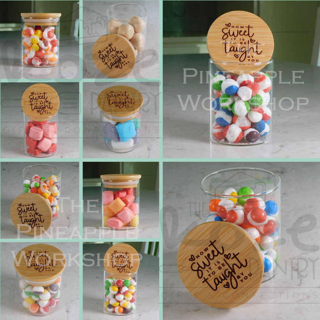 Teacher Appreciation Candy Jar