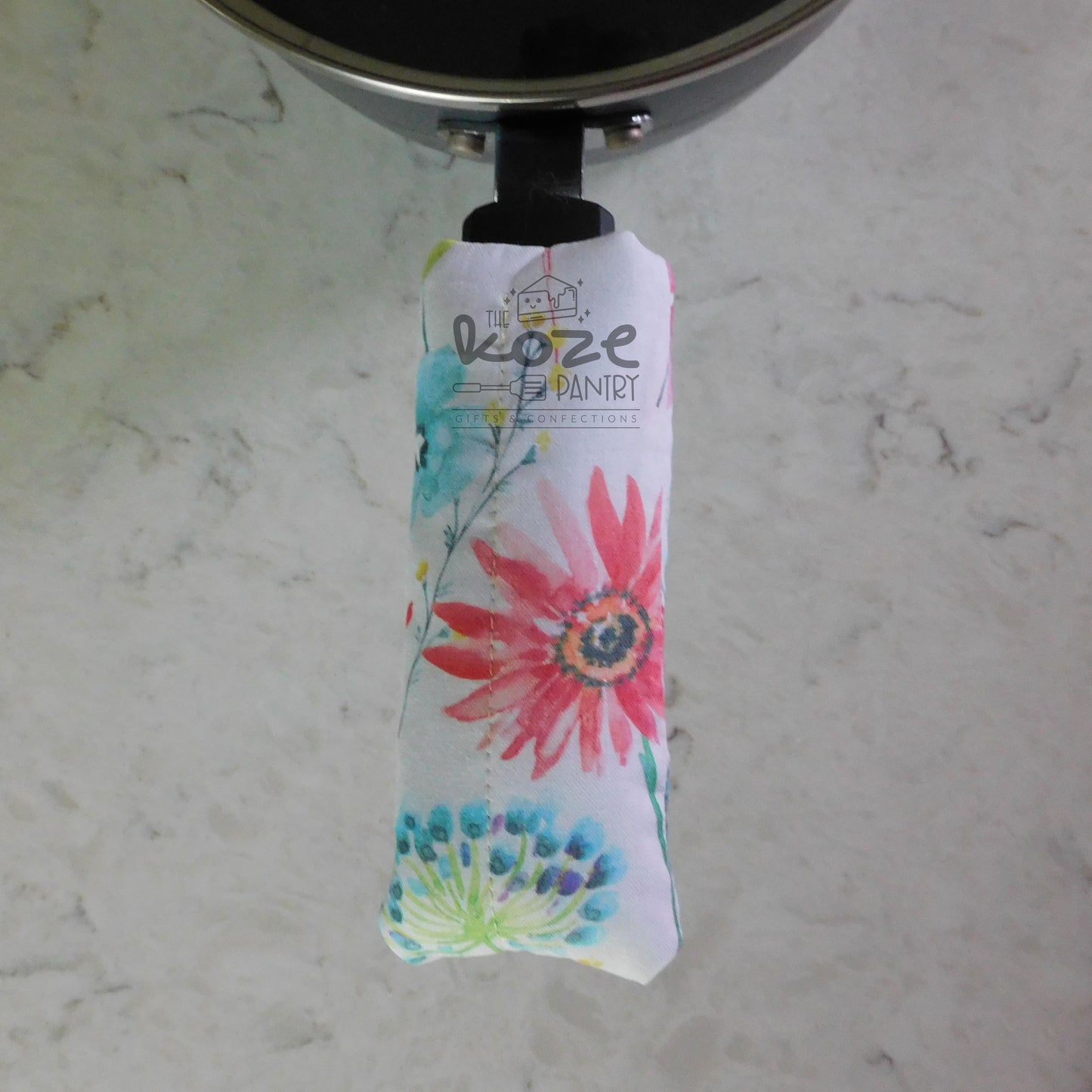 Floral Skillet Handle Kozes