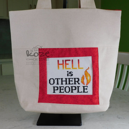 Cross Stitch Hell Tote