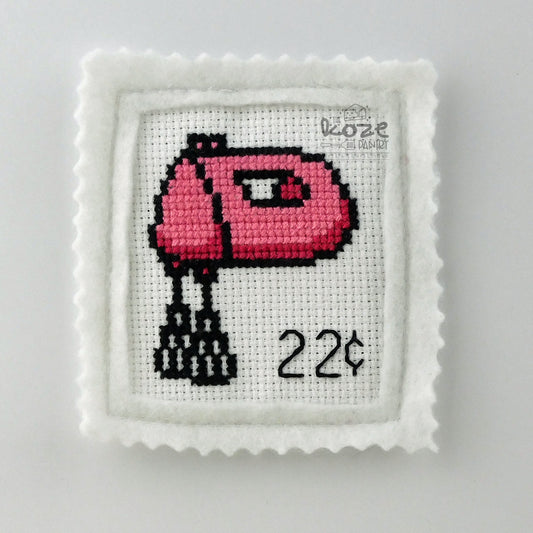 Hand Mixer Stamp Magnet