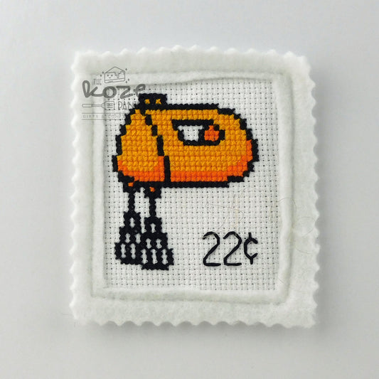 Hand Mixer Stamp Magnet