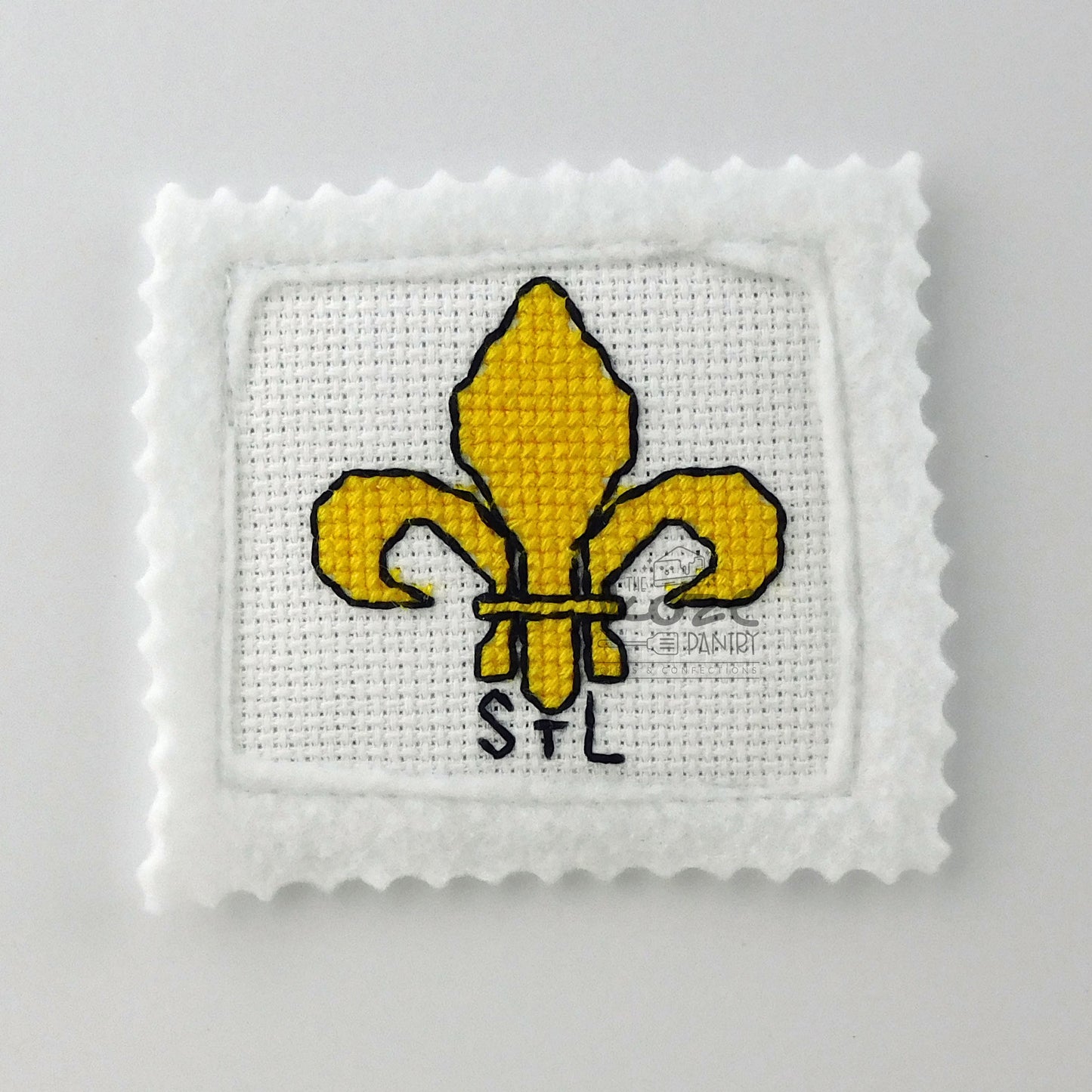 Fleur De Lis Stamp Magnet