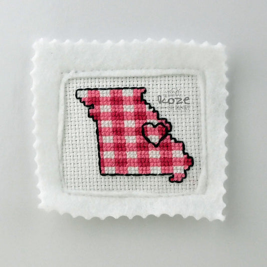 St. Louis Missouri Stamp Magnet