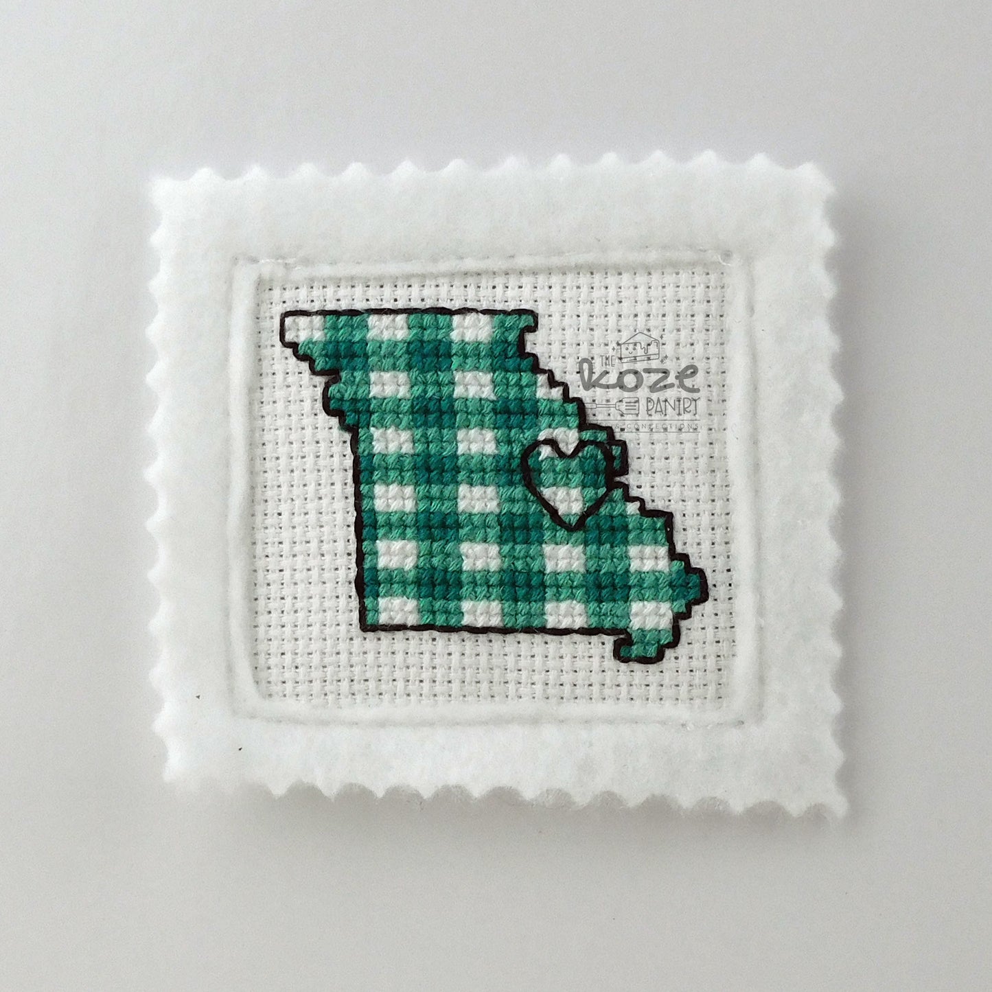 St. Louis Missouri Stamp Magnet